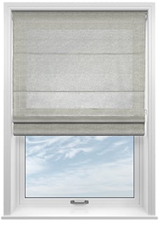 Pescara Voile, Fossil Grey - Motorised Roman Blind